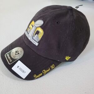 Super Bowl 50 Women Snapback Hat One Size Black Denver Broncos 2015‎ '47 NFL NWT